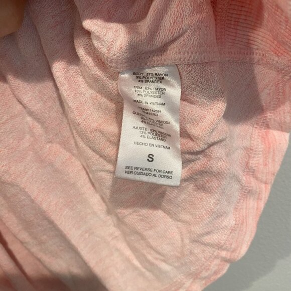 Champion Light Pink Long Sleeve Tshirt - Size Small - Picture 5 of 6